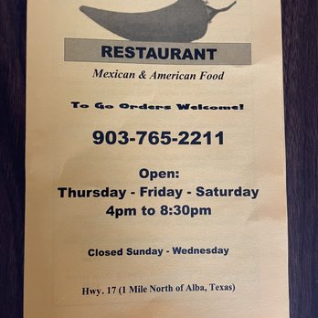 Log Cabin Inn - Menu - Tex-Mex Near Me - Alba, Texas Log Cabin Inn - Menu - Tex-Mex Near Me - Alba, Texas
