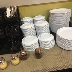Clean dishes