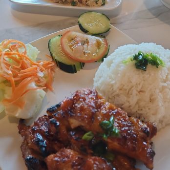 The Pho - BBQ chicken rice plate - Vietnamese Near Me - Modesto, California The Pho - BBQ chicken rice plate - Vietnamese Near Me - Modesto, California