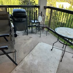 SummitCove Lodging - The patio,