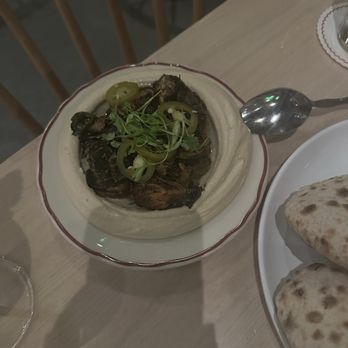 Safta - Brussel sprout hummus - Middle Eastern Near Me - Denver, Colorado