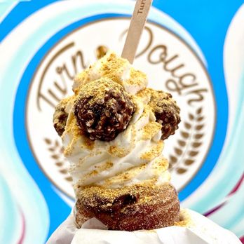 Turn Dough - Nutella Ice Cream Cone - Ice Cream & Frozen Yogurt Near Me - Los Angeles, California Turn Dough - Nutella Ice Cream Cone - Ice Cream & Frozen Yogurt Near Me - Los Angeles, California