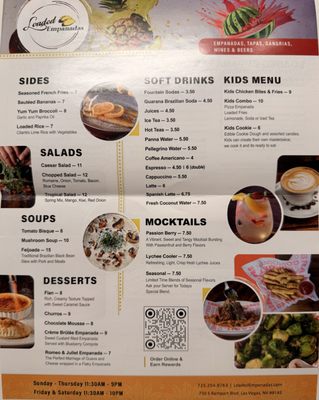Menu photo 3 Loaded Empanadas Las Vegas, NV