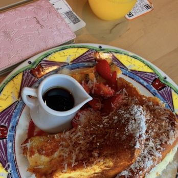 Miss Shirley's Cafe, Roland Park - Coconut Cream Stuffed French Toast - American Near Me - Baltimore, Maryland Miss Shirley's Cafe, Roland Park - Coconut Cream Stuffed French Toast - American Near Me - Baltimore, Maryland