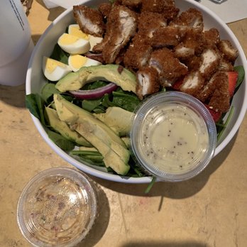 The Local - Spinach Fried Chicken Salad - Breakfast & Brunch Near Me - Lake Jackson, Texas The Local - Spinach Fried Chicken Salad - Breakfast & Brunch Near Me - Lake Jackson, Texas