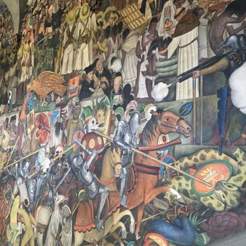 Palacio Nacional - Right staircase mural - Landmarks & Historical Buildings Near Me - México, D.F., DIF