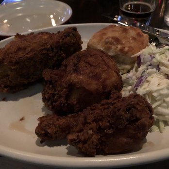 Culinary Dropout - Fried Chicken without the mashed potatoes and Cole Slaw with Vinegar and buttermilk biscuit - New American Near Me - Scottsdale, Arizona Culinary Dropout - Fried Chicken without the mashed potatoes and Cole Slaw with Vinegar and buttermilk biscuit - New American Near Me - Scottsdale, Arizona