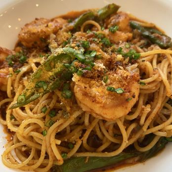 Norimen - SHRIMP GOCHUJANG PASTA - Korean Near Me - New York, New York