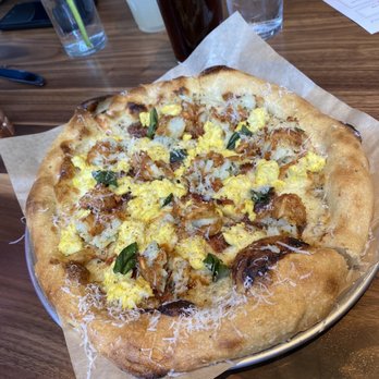 North Italia - Bacon & Egg Pizza (brunch) - Italian Near Me - McLean, Virginia North Italia - Bacon & Egg Pizza (brunch) - Italian Near Me - McLean, Virginia
