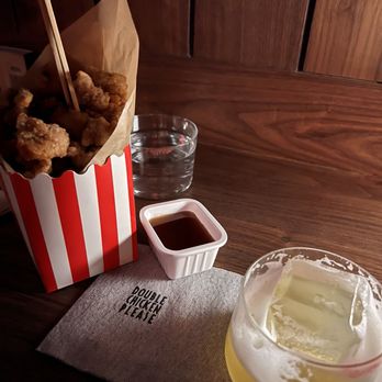 Double Chicken Please - cold soba noodle + popcorn chicken - Cocktail Bars Near Me - New York, New York Double Chicken Please - cold soba noodle + popcorn chicken - Cocktail Bars Near Me - New York, New York