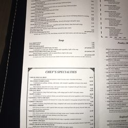 Dragon Palace - Menu