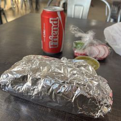 Tacos Viva La Estrella - Lengua Burrito