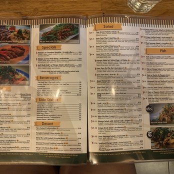 Ayada Thai - Menu - Thai Near Me - Elmhurst, New York