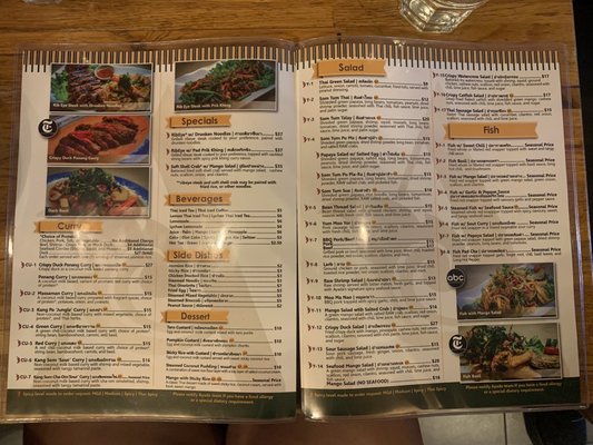 Menu photo 7 Ayada Thai Elmhurst, NY