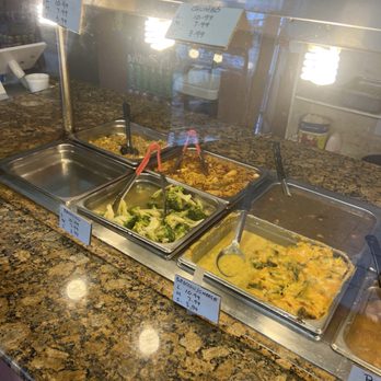Todays Cajun - Broccoli, Shrimp Fried Rice, Cheese Broccoli(?) Gumbo(?) other item unknown - Cajun/Creole Near Me - New Orleans, Louisiana