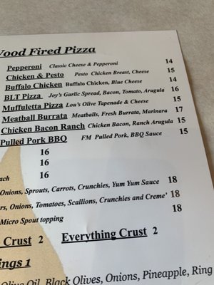 Menu photo 5 FM pizza oven Melbourne, FL Menu photo 5 FM pizza oven Melbourne, FL