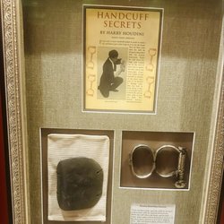 Framers Edge Gallery & Frame - Houdini's secret gimmick to open handcuffs. Shadow box