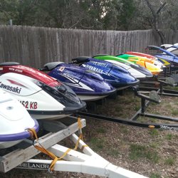 Austin Jet Skier - Got to love the stand-up ski's.