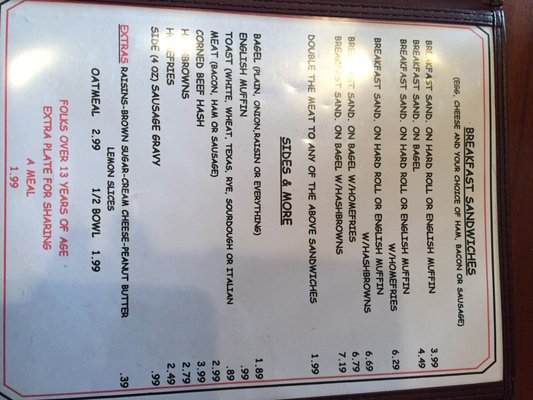 Menu photo 4 The Corner Diner Too Sherrill, NY Menu photo 4 The Corner Diner Too Sherrill, NY