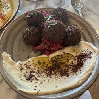 Hamsa - Falafel (made vegan) - Mediterranean Near Me - Houston, Texas