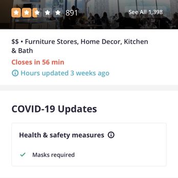 IKEA - Closes in 56 minutes, lies.  It's closed to new customers. - Home Decor Near Me - Burbank, California