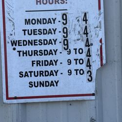 Greenfield Recycling - Hours