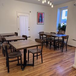 Lucky Goat Coffeehouse - Back area