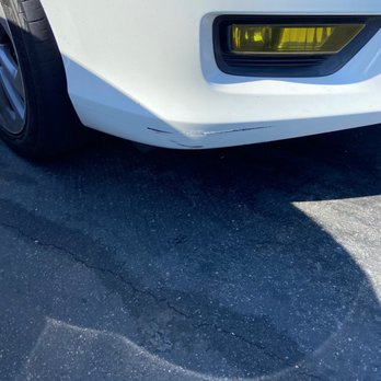 Bumper Revive - Before - Mobile Dent Repair Near Me