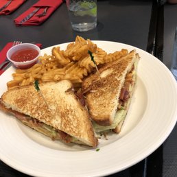 BLT with Waffle Fries