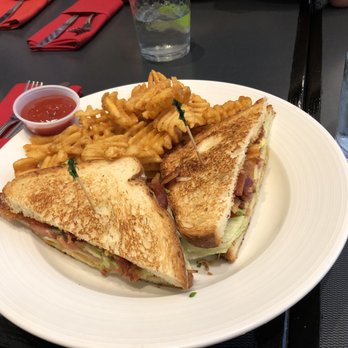 Roots Cafe - BLT with Waffle Fries - Sandwiches Near Me - Houston, Texas