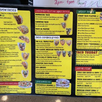 Grab N Go Tacos - Katy - Menu back - Tacos Near Me - Katy, Texas Grab N Go Tacos - Katy - Menu back - Tacos Near Me - Katy, Texas