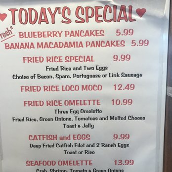 Anna Miller's - I always prefer to order from this menu - Bakeries Near Me - Aiea, Hawaii