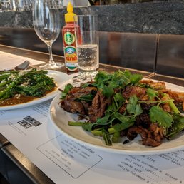 Pad Seuw with Wagyu Chargrilled Broccolini Pad Seuw with Wagyu Chargrilled Broccolini
