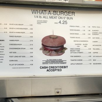 What A Burger 1 - Updated Menu Prices as of 3/27/21 - Burgers Near Me - Kannapolis, North Carolina What A Burger 1 - Updated Menu Prices as of 3/27/21 - Burgers Near Me - Kannapolis, North Carolina