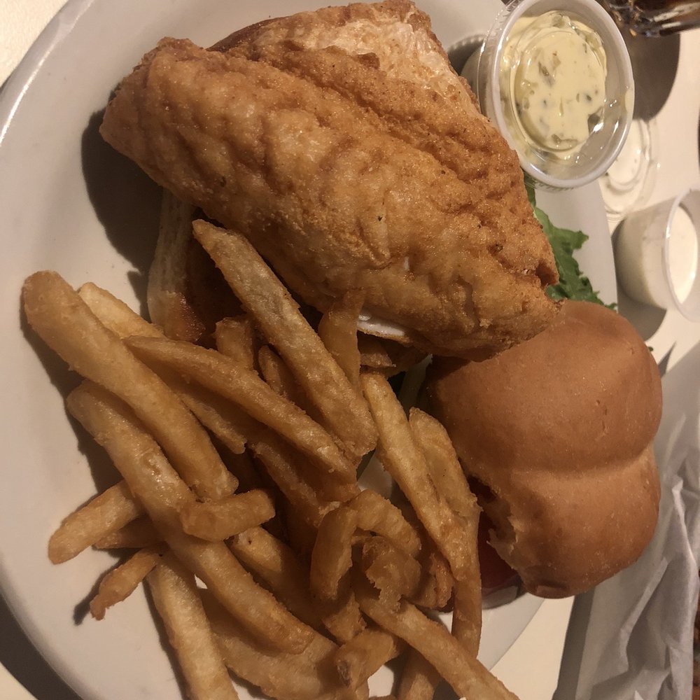 Walleye sandwich Walleye sandwich