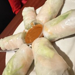 Salad spring rolls Salad spring rolls