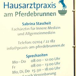 Dr.med. Saibert - Das neue Praxis Schild.