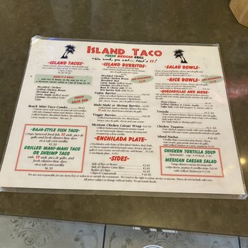 Island Taco - Mexican Near Me - Carmel, California
