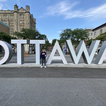 ByWard Market - Ottawa sign - changes colours based on day - Shopping Centers Near Me - Ottawa, Ontario