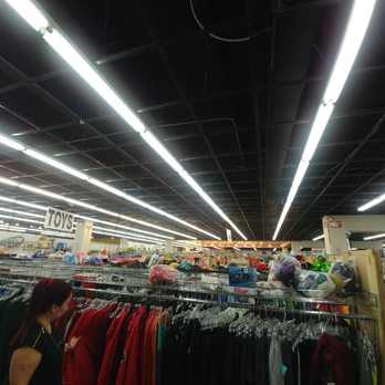 American Thrift Store - Mens racks - Thrift Stores Near Me - Fort Lauderdale, Florida