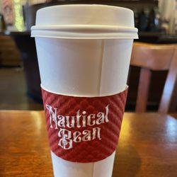 The Nautical Bean Coffee House & Bistro - Large vanilla latte. Darn good!