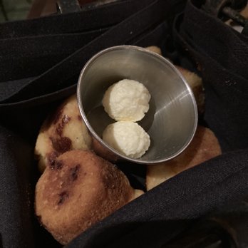 Moonshine Grill - Cornbread for the table with butter - Southern Near Me - Austin, Texas