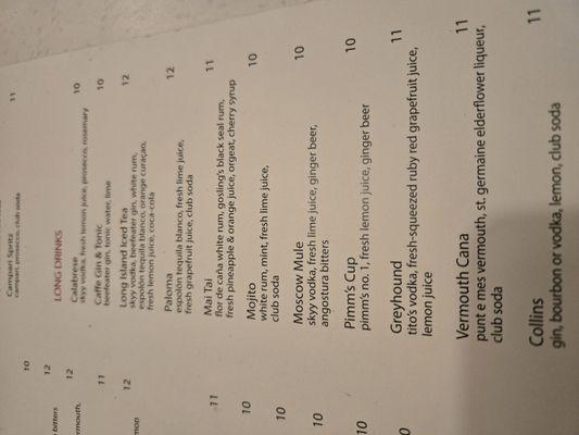 Menu photo 8 Caffè Calabria San Diego, CA