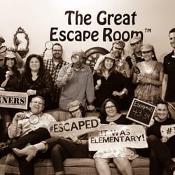 The Great Escape Room - The Winners!! Time: 43:34 with 5 total puzzles!
