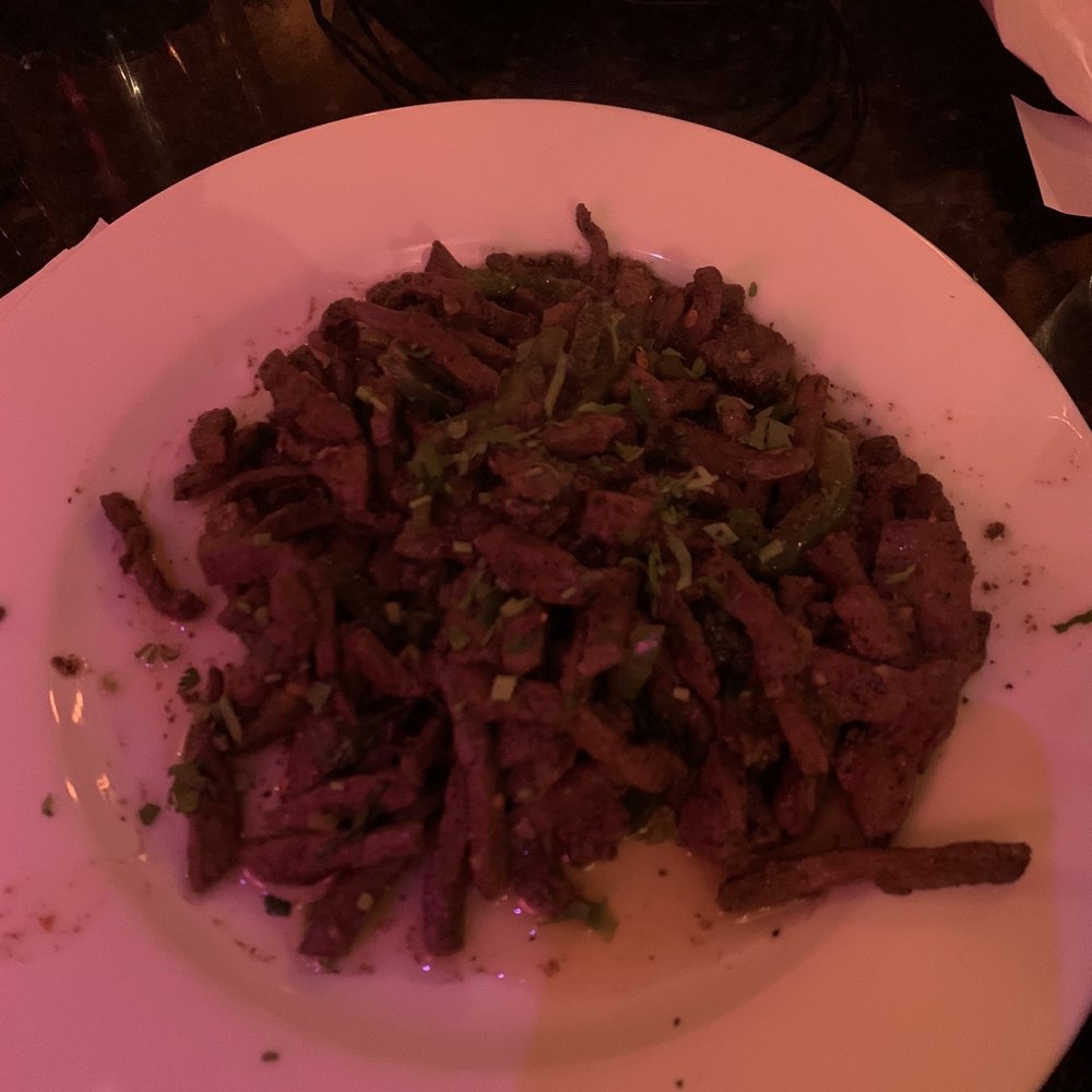 Cairo Restaurant and Lounge - Over spiced liver - Egyptian Near Me - Astoria, New York