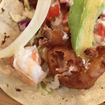 Pacific Catch - my shrimp was completely out of the batter... - Seafood Near Me - San Francisco, California