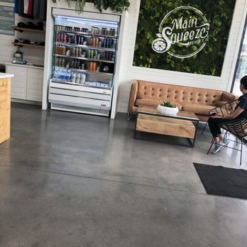 Main Squeeze Juice Co. - Fresh juice selection and cute photo op area - Juice Bars & Smoothies Near Me - Sugar Land, Texas