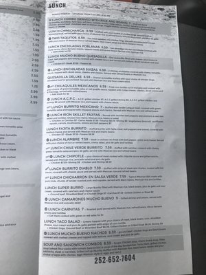 Menu photo 2 Mucho Bueno Mexican Street Food & Tequila Havelock, NC