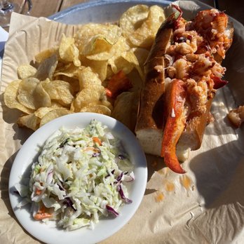 Sam's Chowder House - Naked Lobster roll - Seafood Near Me - Half Moon Bay, California Sam's Chowder House - Naked Lobster roll - Seafood Near Me - Half Moon Bay, California
