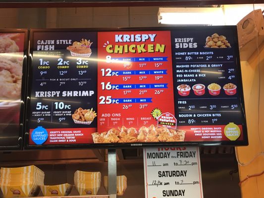 Menu photo 4 Krispy Krunchy Chicken San Francisco, CA Menu photo 4 Krispy Krunchy Chicken San Francisco, CA